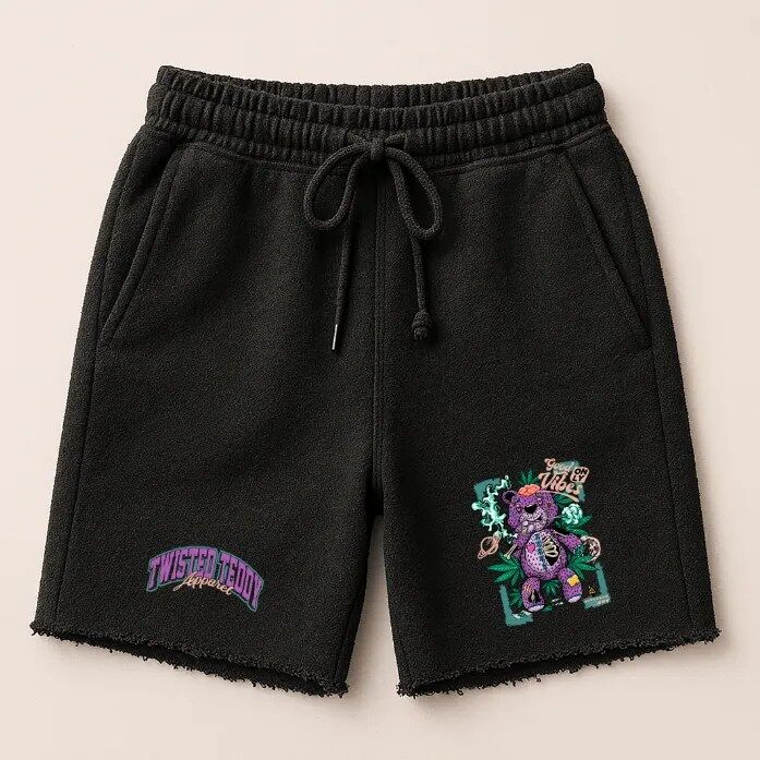 Cosmic Kush Fleece Sweatshorts